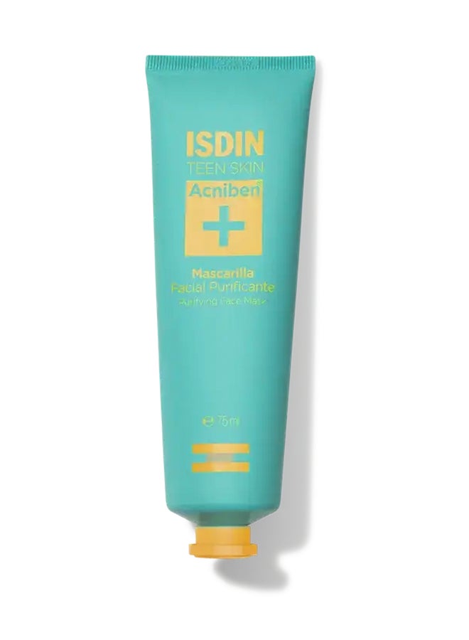 ISDIN Acniben Face Mask [75Ml] – Weekly Purifying Clay Mask Treatment That Deep Cleans Pores And Reduces Excess Sebum In Oily Skin - Image 1