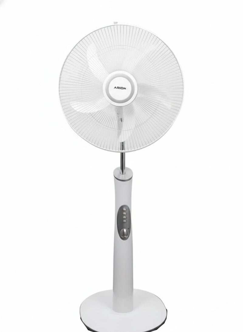 أريون اريون مروحة إليجانس العمودية 18 بوصة - 80 واط، مؤقت 7 ساعات، تحكم بثلاث سرعات، تشغيل هادئ (موديل: FS-1830E) - Image 1