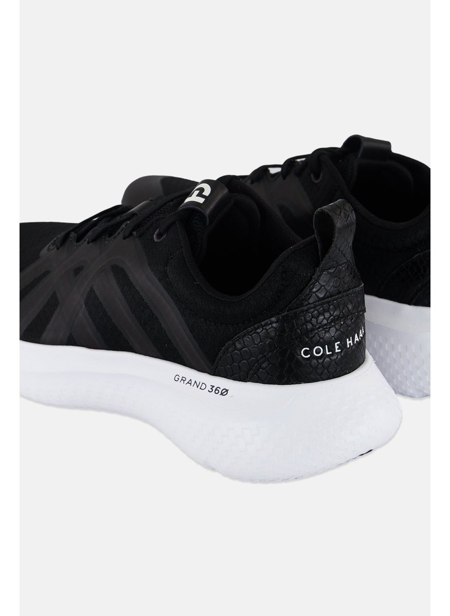 COLE HAAN Women ZG City X Trainer Medium Lace Up Shoes, Black  - Image 2