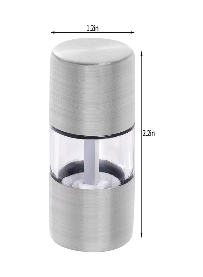 Miayon 4Pcs Mini Salt and Pepper Grinder Shakers for Home Restaurant Camping Travel - Image 4