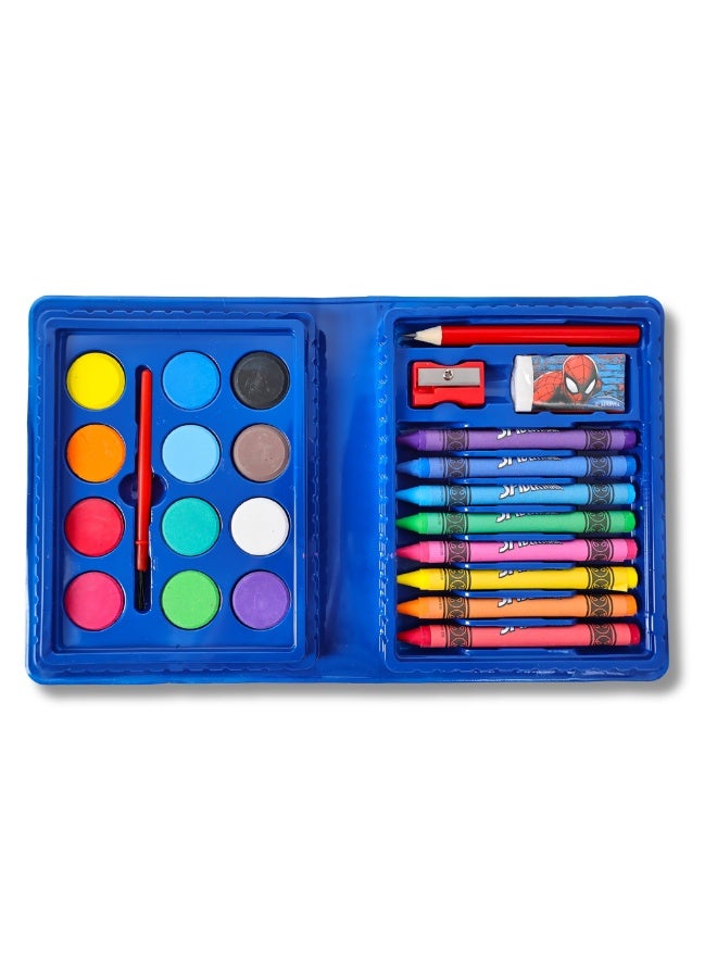 Disney Marvel Spiderman 24 Pcs Art Set | Coloring Activity | Educational & Learning Kit | Ideal For Gifting | Age 3+ - Image 3