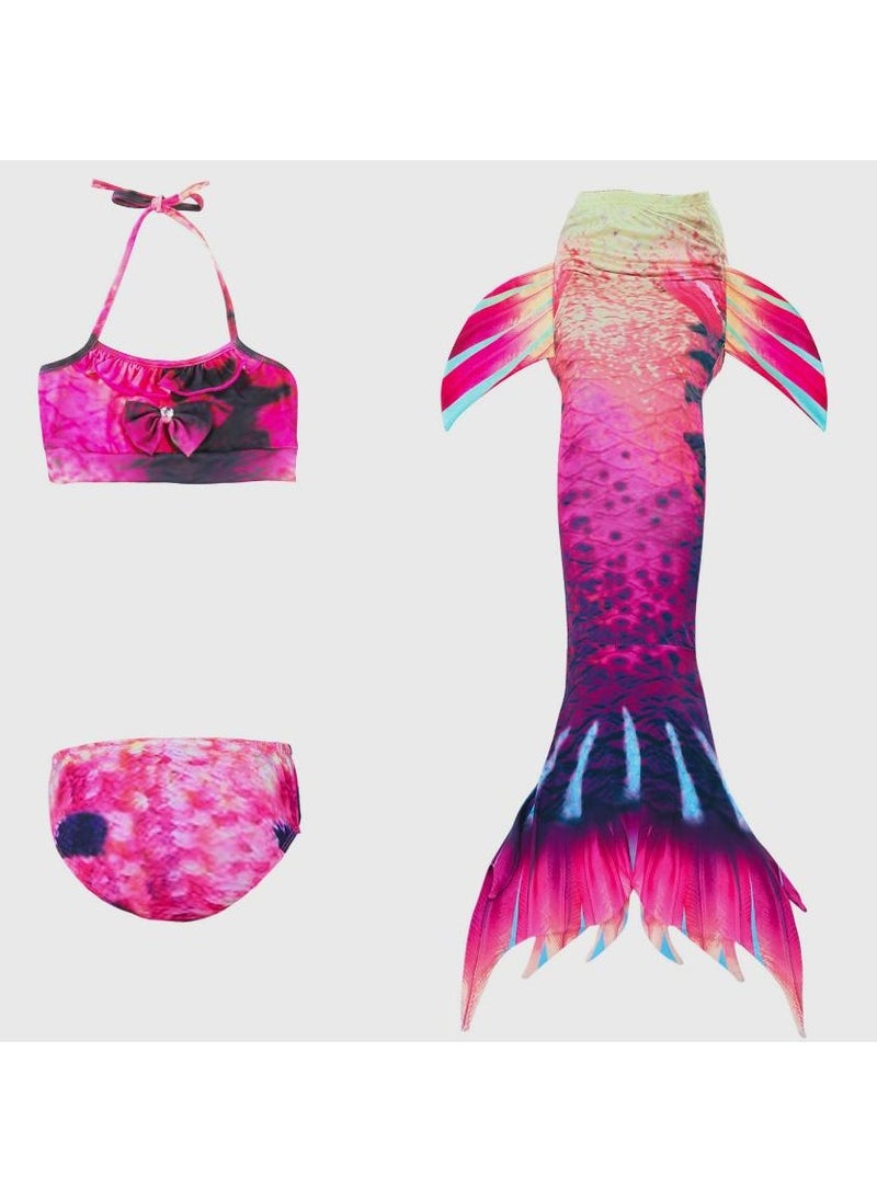 KUYING - Children's Mermaid Swimsuit Bikini - Image 1