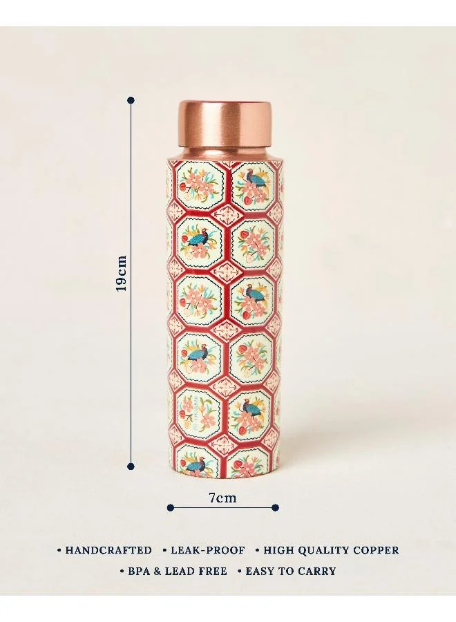 Chumbak  Monal Copper Tumbler, 500 ml | Kashmir Trails  | Best Price UAE