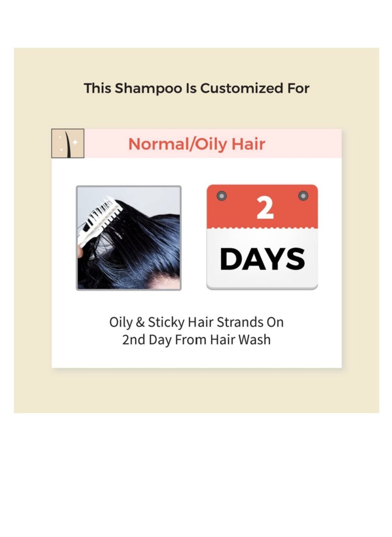 Vedix Dhavath Hairfall Shampoo  For Normal Oily Hair  Made With With Aloe Vera Bhringraj Quinoa   200ml