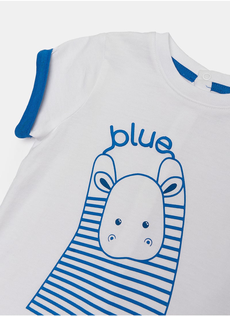 OBAIBI - Blue T-Shirt for Boys - Image 1