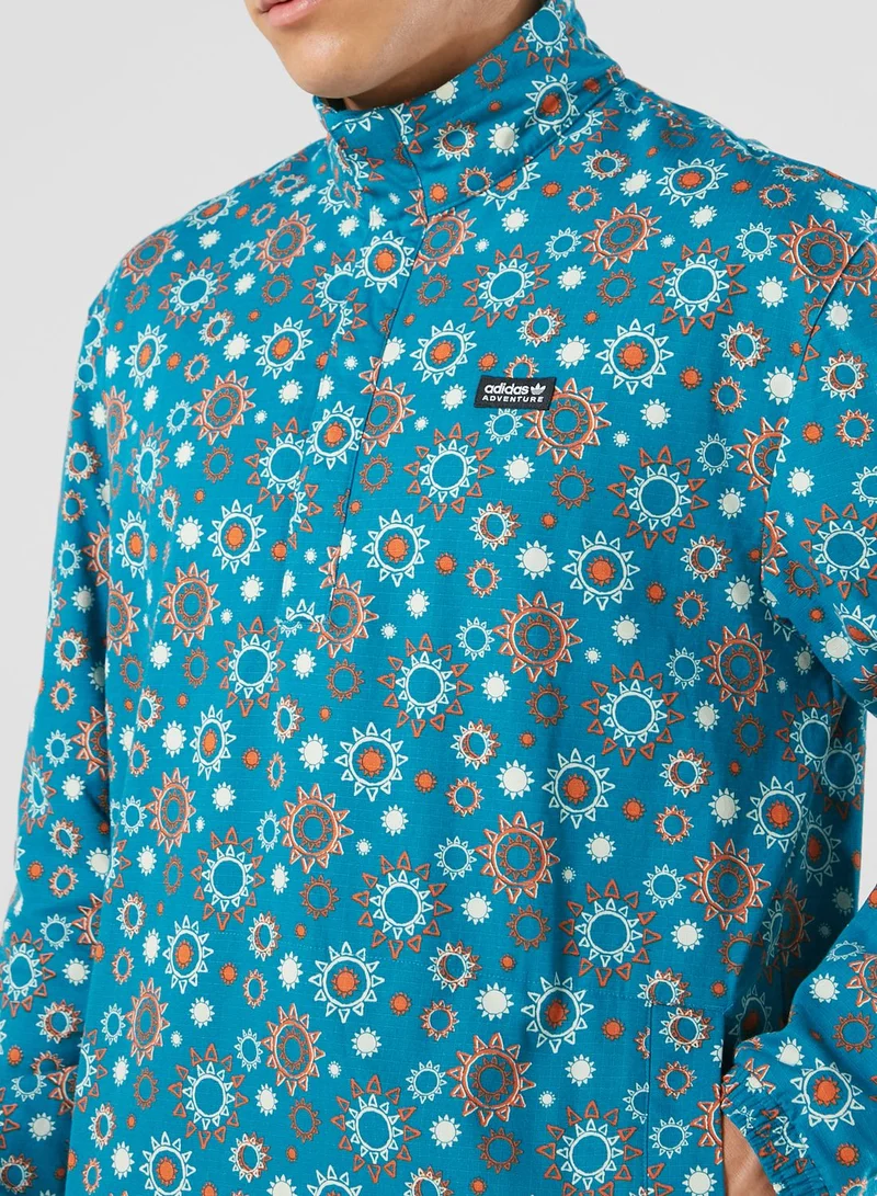 adidas Originals Adventure Nature Awakening Aop Windbreaker Jacket