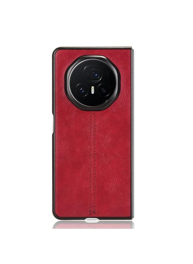 زبون جراب هاتف لهاتف Honor Magic V3 بغطاء خلفي بخياطة بنمط بقرة - Image 5