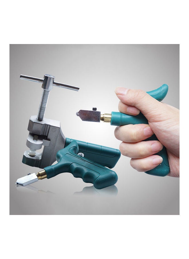 NIBEMINENT Multi-Functional Glass Cutter Ceramic Tile Opener Tool Green - Image 3