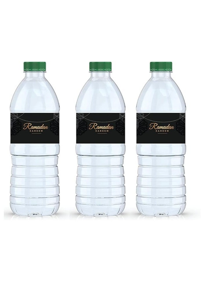 PRINTSHOP4ME - Ramadan Water Bottle Sticker Labels for Ramadan Party Decorations Supplies Set of 20 Pcs - Image 1