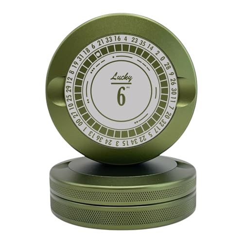 Syn Tin Edition 777 Roulette Metal Can Metal Container Pouch Container Small Storage Tin Military Green - Image 1