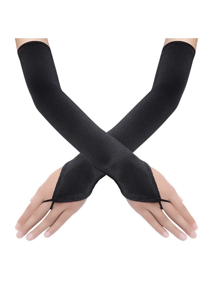 BABEYOND Long Opera Party 20s Satin Gloves Stretchy Adult Size Elbow Length - pzsku/Z6A67B7D97E1A76296829Z/45/_/1740982592/63f7b30a-b766-444a-b541-275bbacc1d4c