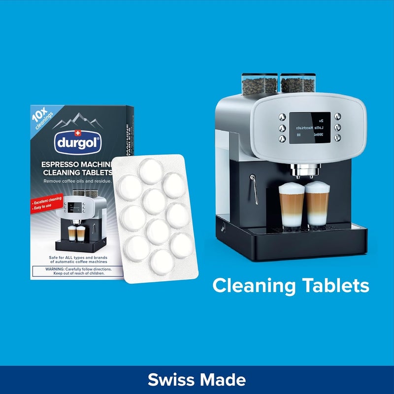 Durgol Espresso Machine and Coffee Maker Cleaning Tablets, 10 count Multi-budget available picks - Image 3