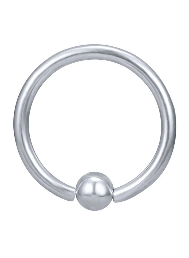 NIBEMINENT Stainless Steel Captive Bead Nose Hoop Ring 