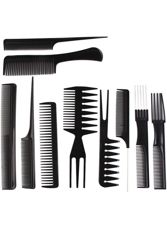 Wtrtr 10 Pieces Hair Styling Barber Comb Kit - Image 3