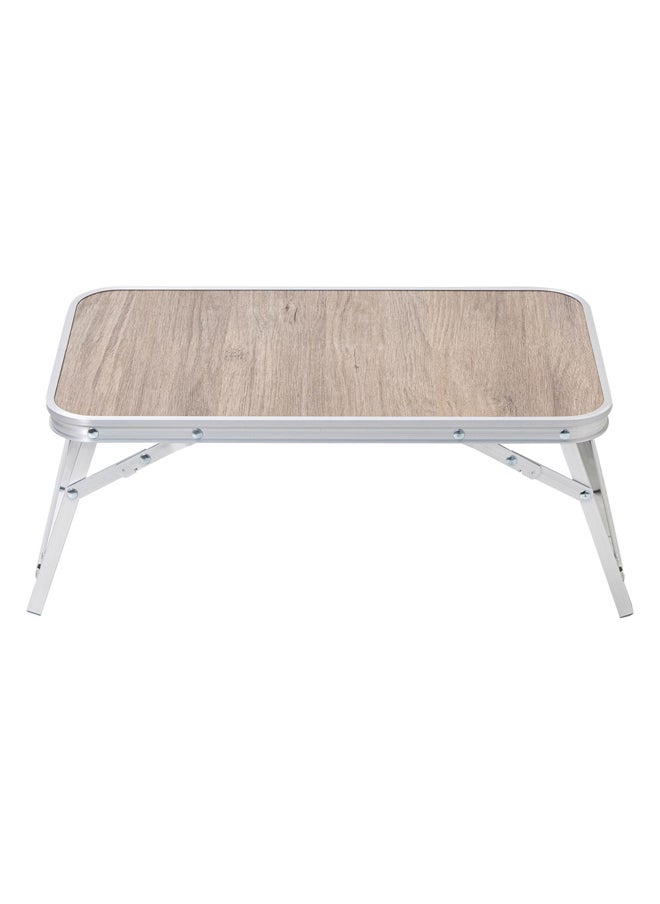 AL SANIDI Foldable Aluminum Table, Foldable Table for Outdoor and Home Gardens, Beige, Size 30*50 Cm  - Image 3