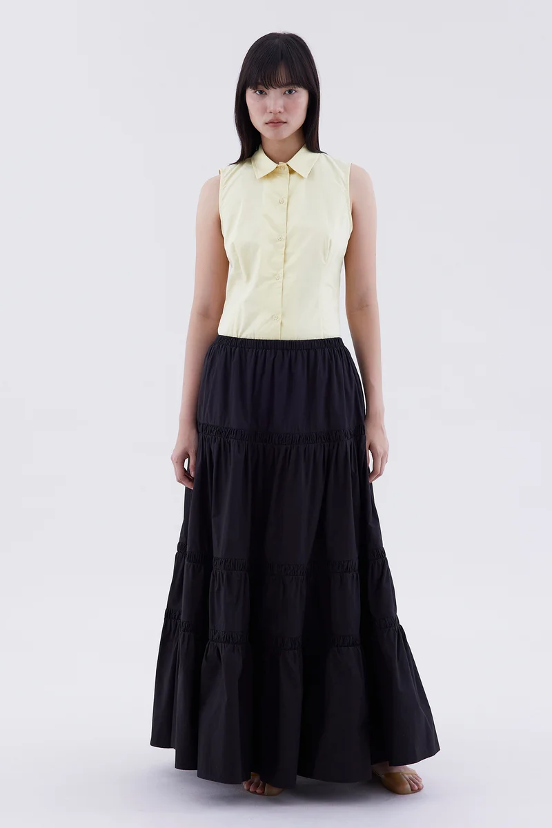 ذا اديتورز ماركت Linsey Tiered Full Skirt