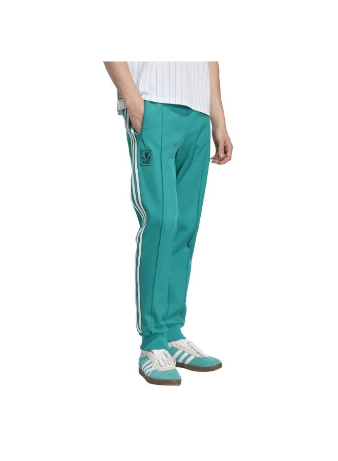 Adidas سروال كرة القدم/السوكير الأخضر للرجال من أديداس Lfc Icon Tp M - Image 2
