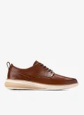 COLE HAAN British Tan-Ivory-Chocolate