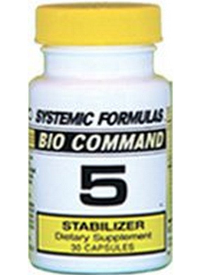 Systemic Formulas #5 Stabilize-to Support The Production of New, Healthy Cells and Designed to be Paired with a Formula That Targets a Specific System of The Body