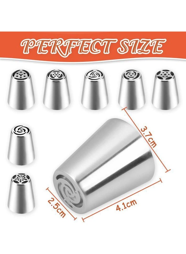 general 47-piece piping spout set cupcake one-piece molding seamless piping spout baking tools to meet daily baking needs - Image 2