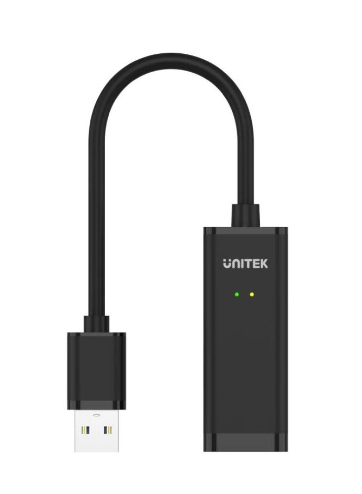 UNITEK محول UNITEK USB 2.0 إلى Ethernet – اتصال شبكة عالي السرعة لأجهزة اللابتوب والكمبيوترات الشخصية والأجهزة اللوحية – تصميم مدمج وخفيف الوزن مع إعداد توصيل وتشغيل - Image 4