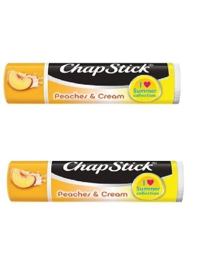 chapstick Summer Collection Peaches& Cream 015 Oz (Pack Of 2) - Image 1