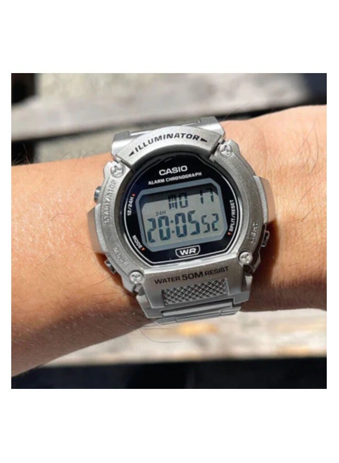 كاسيو ساعة كاسيو W-218HD-1AVDF الرقمية للرجال - Image 3
