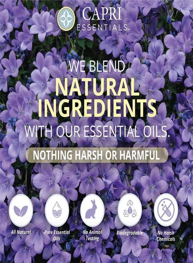 CAPRI ESSENTIALS Dish Soap Liquid, Natural Household Cleaning Supplies, Plant Based Aromatic Dish Detergent, Blend of Essential Oils with Juniper & Chamomile, White Lavender, 16 FL Oz - Image 5