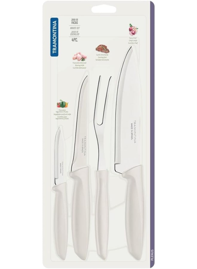 Tramontina 4 Piece. Knives Set - Image 3