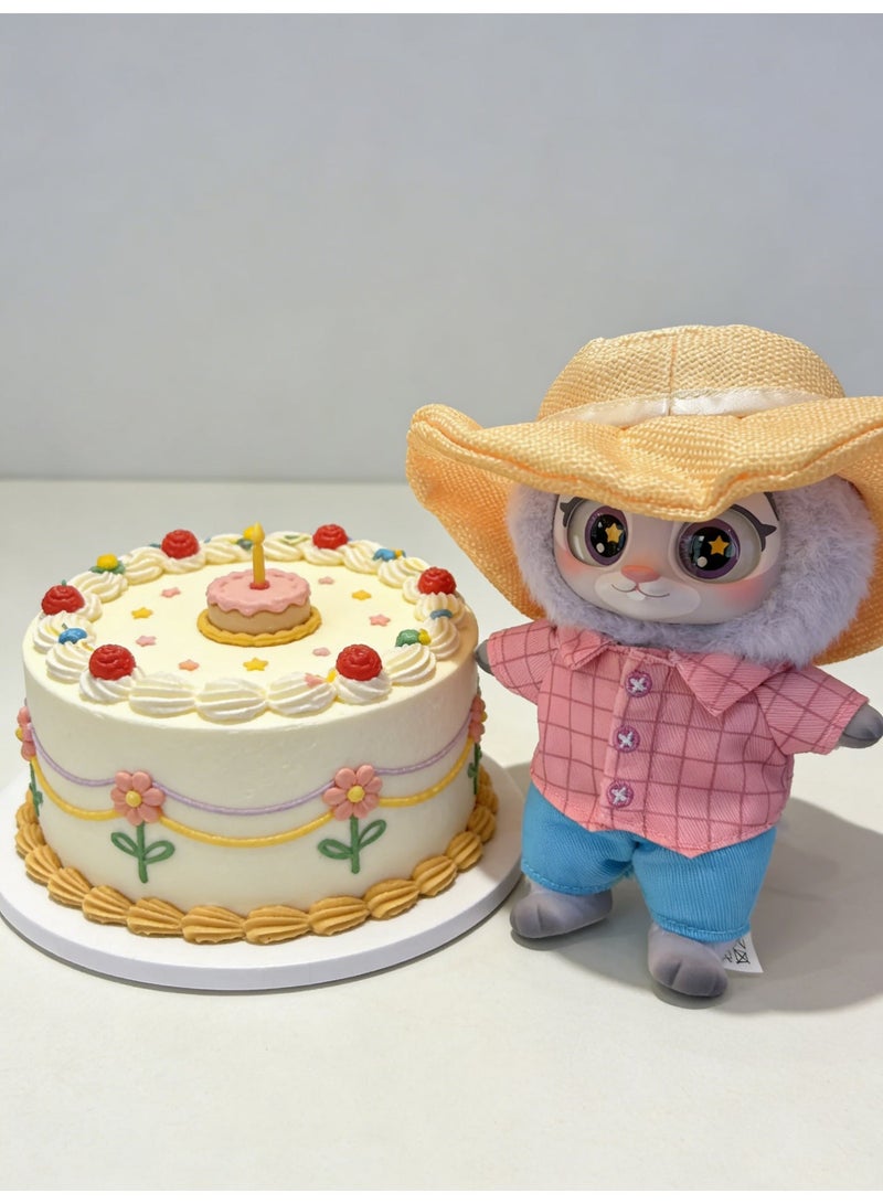 Halamodo Blind Box - Zootopia Judy Plush Doll Blind Box, Plush Toy Action Figure Blind Box, Unveil The Mysterious Surprise, Collectible Toy, Decorations, Holiday Birthday Gifts for Girls and Boys, 18cm - Image 2