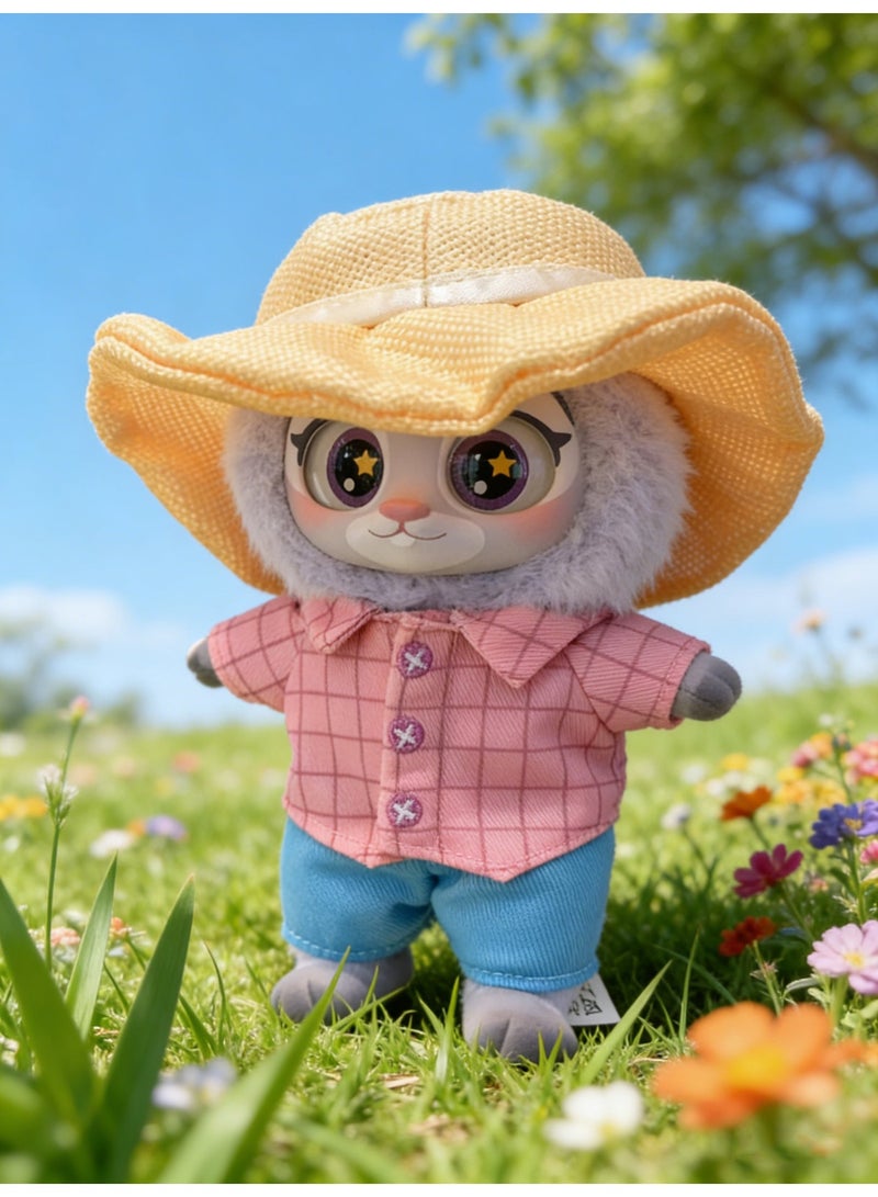 Halamodo Blind Box - Zootopia Judy Plush Doll Blind Box, Plush Toy Action Figure Blind Box, Unveil The Mysterious Surprise, Collectible Toy, Decorations, Holiday Birthday Gifts for Girls and Boys, 18cm - Image 3