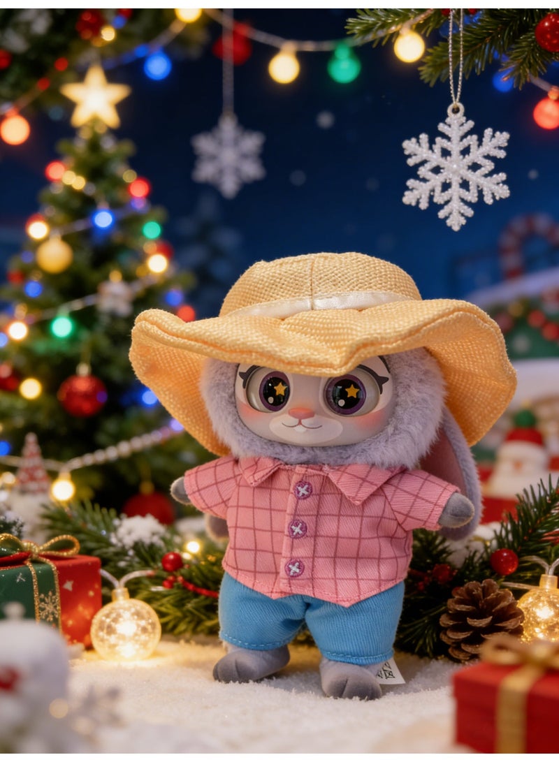 Halamodo Blind Box - Zootopia Judy Plush Doll Blind Box, Plush Toy Action Figure Blind Box, Unveil The Mysterious Surprise, Collectible Toy, Decorations, Holiday Birthday Gifts for Girls and Boys, 18cm - Image 4