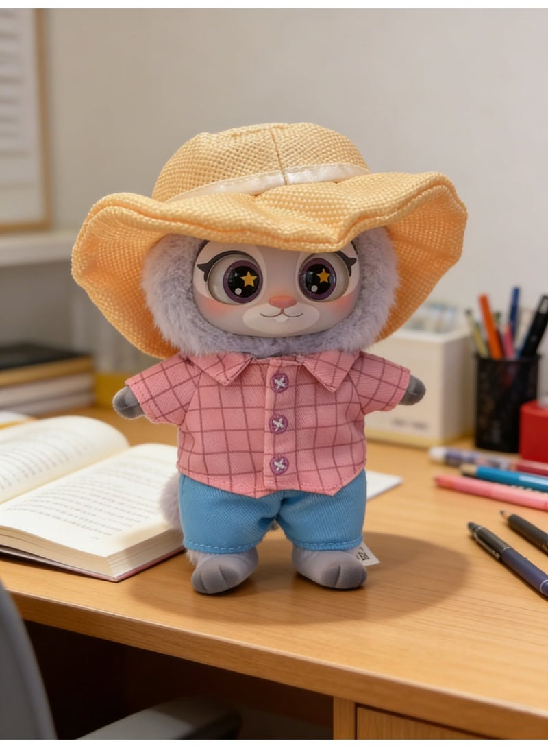 Halamodo Blind Box - Zootopia Judy Plush Doll Blind Box, Plush Toy Action Figure Blind Box, Unveil The Mysterious Surprise, Collectible Toy, Decorations, Holiday Birthday Gifts for Girls and Boys, 18cm - Image 5