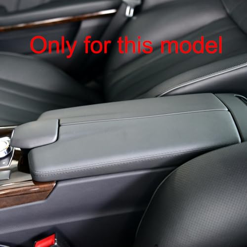 AOKIO Interior Center Console Armrest Storage Box Panel Cover Trim for Mercedes Benz E Class W212 Accessories 2010-2015 and CLS W218 2012-2017 (Not Real Carbon) - Image 2