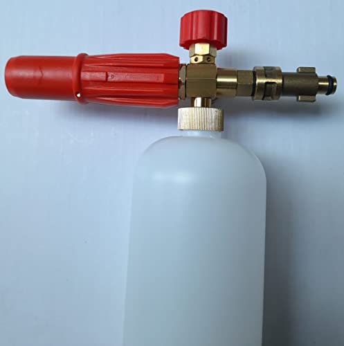 Generic Nirali Snow foam lance sprayer Nozzle High pressure Soap Foamer for BOSCH AQUATAk  - Image 2