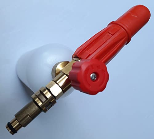 Generic Nirali Snow foam lance sprayer Nozzle High pressure Soap Foamer for BOSCH AQUATAk  - Image 4