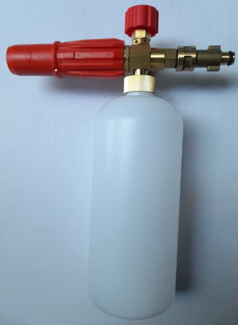 Generic Nirali Snow foam lance sprayer Nozzle High pressure Soap Foamer for BOSCH AQUATAk  - Image 5