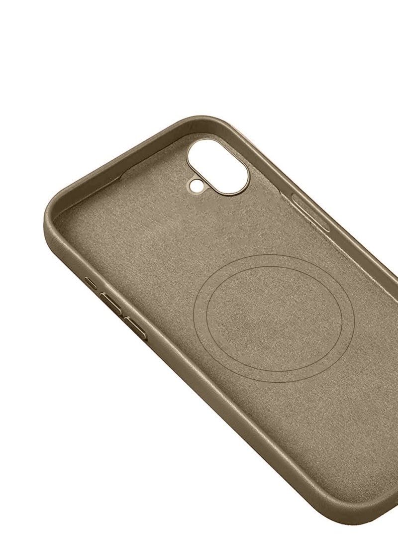 Techie حافظة جلدية لأيفون 16 بلس مع ميغ سيف من أبل - Image 2