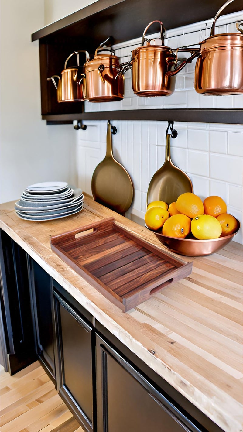 GO7 Wooden Serving Tray Modern Style Elegant & Durable - Image 3