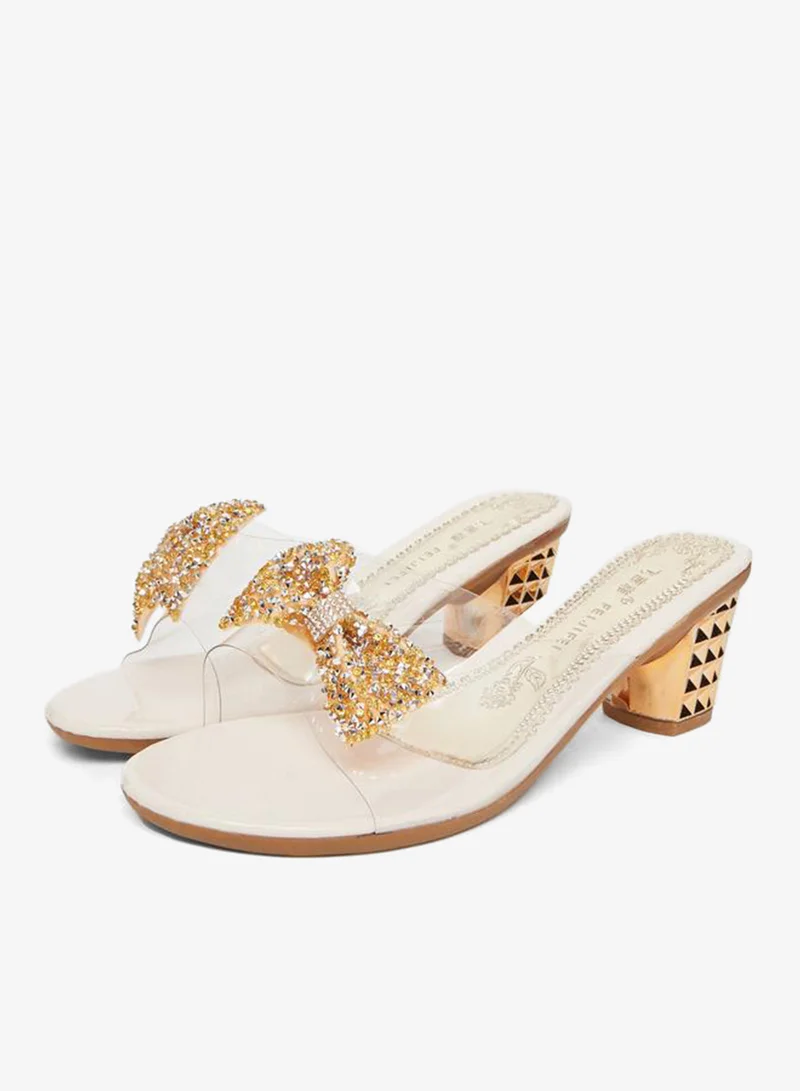 تايك تو صندل بسير شفاف ومزين