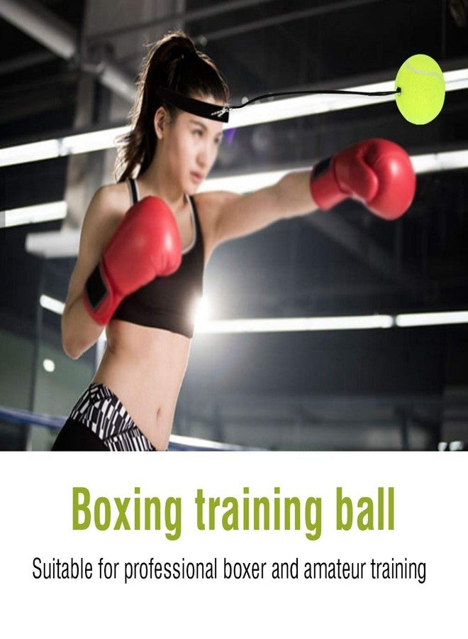 Zerone Boxing Reflex Ball, Boxing Ball with Headband Punching Balls Equipment for Focus, Speed, Punching Speed, Fight Hand Eye Coordination Training - Image 5