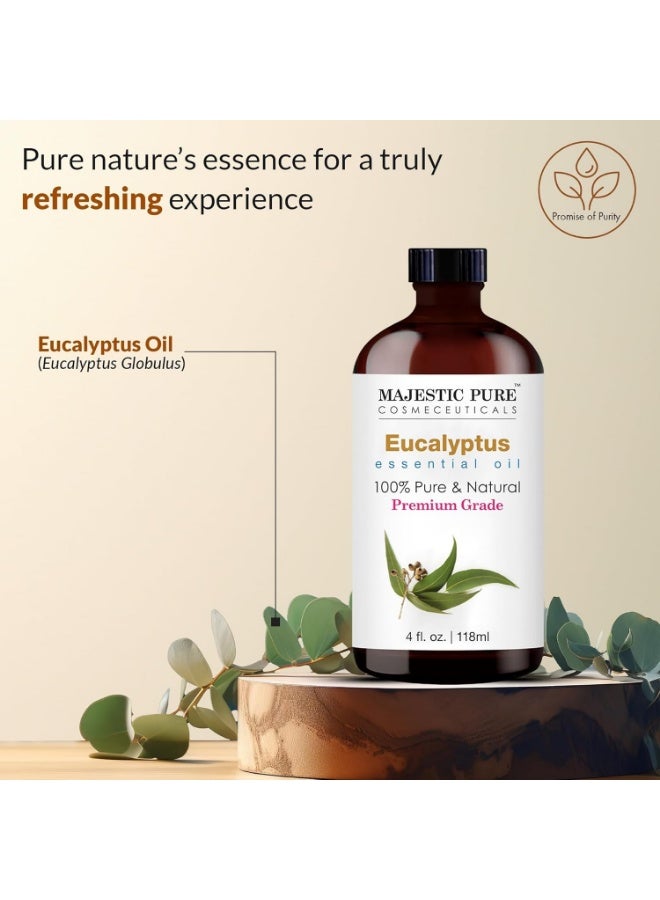 Majestic Pure Eucalyptus Essential Oil, Pure and Natural with Therapeutic Grade, Premium Quality. - Image 2