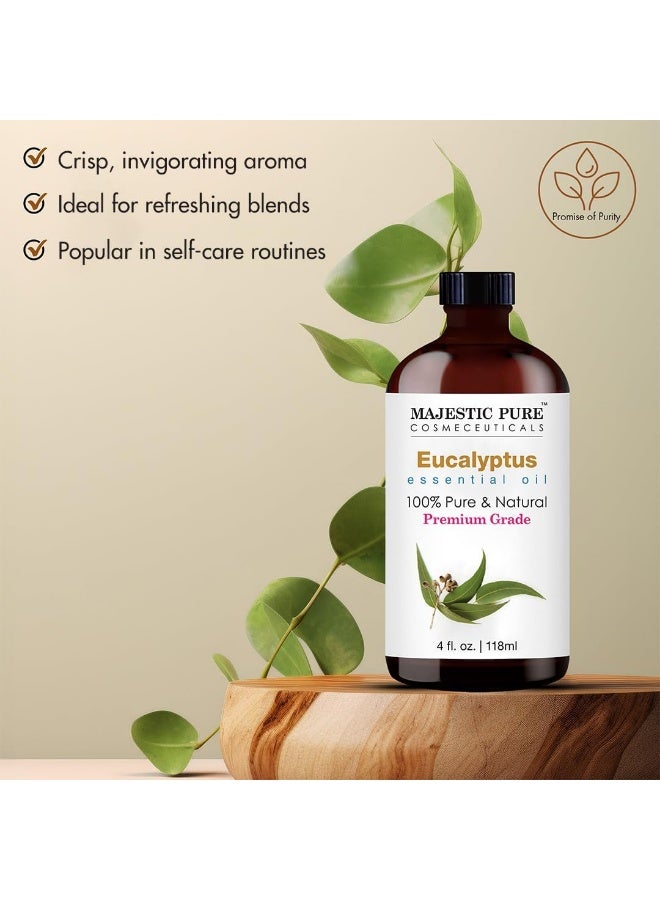Majestic Pure Eucalyptus Essential Oil, Pure and Natural with Therapeutic Grade, Premium Quality. - Image 4