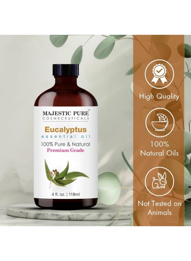Majestic Pure Eucalyptus Essential Oil, Pure and Natural with Therapeutic Grade, Premium Quality. - Image 3