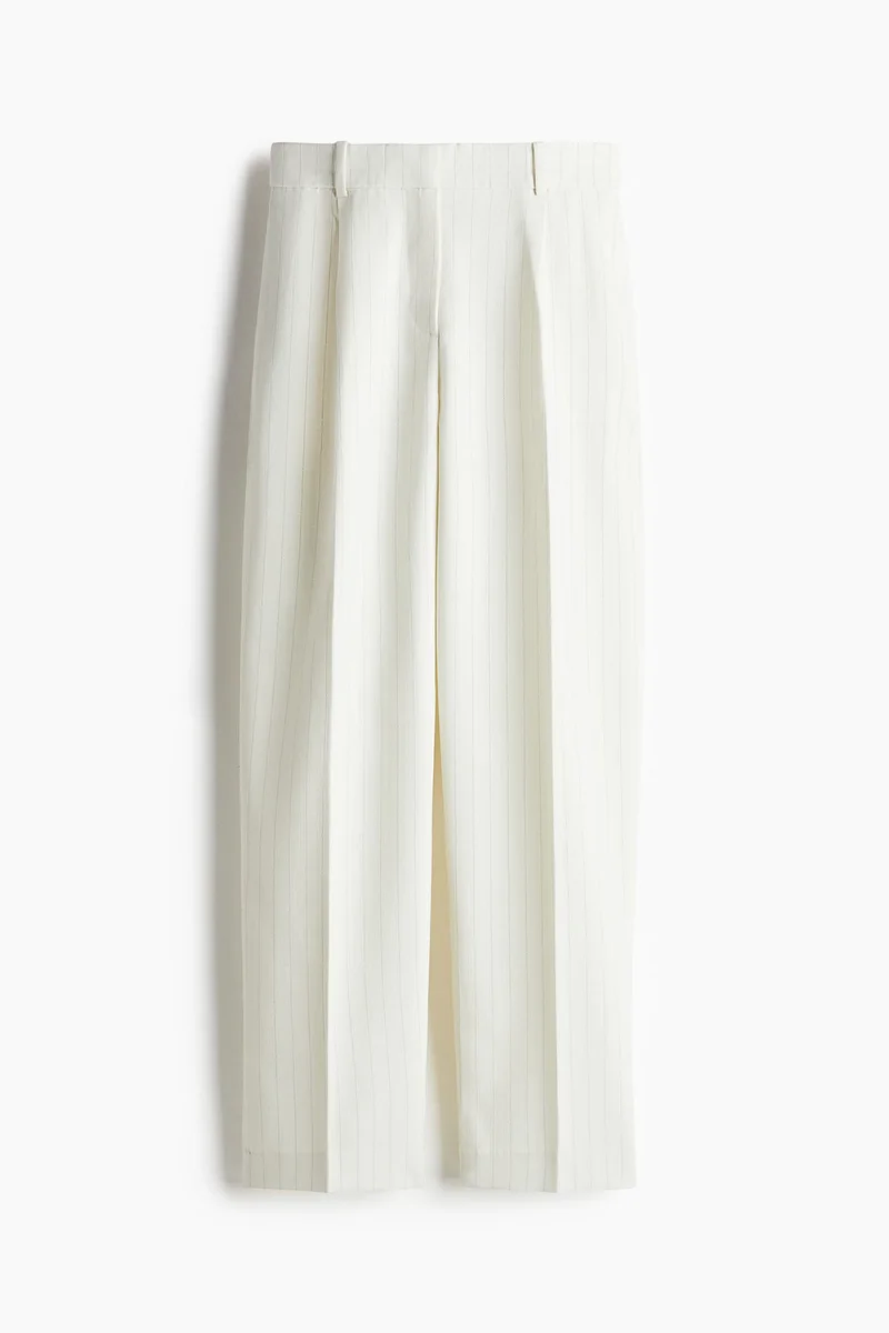 اتش اند ام Tapered tailored trousers