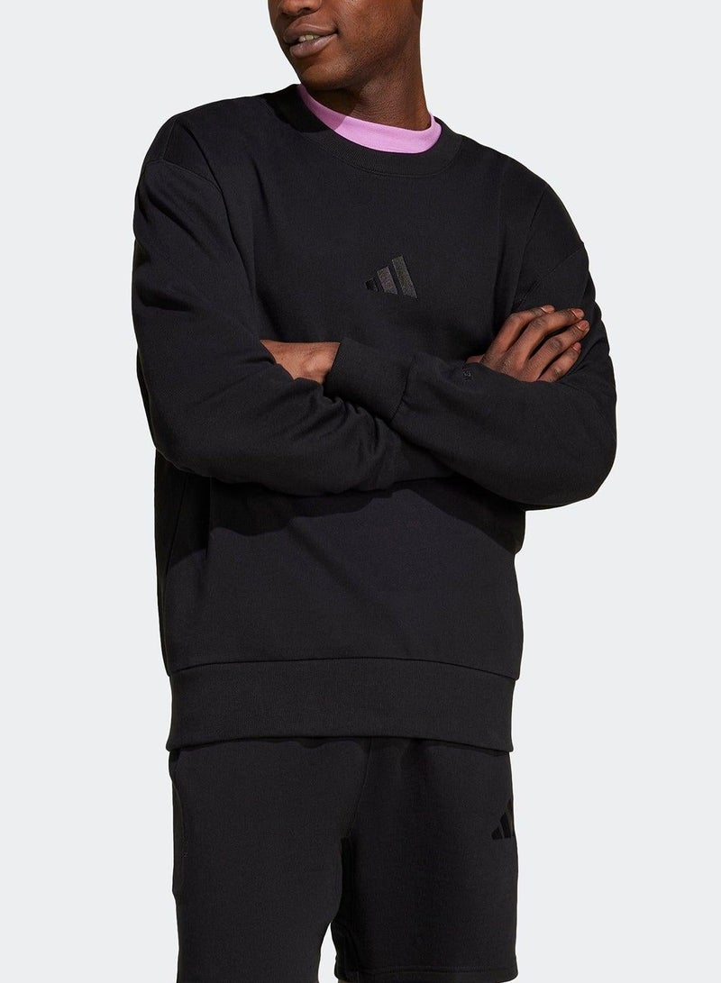 Adidas All Szn French Terry Crew - Image 4