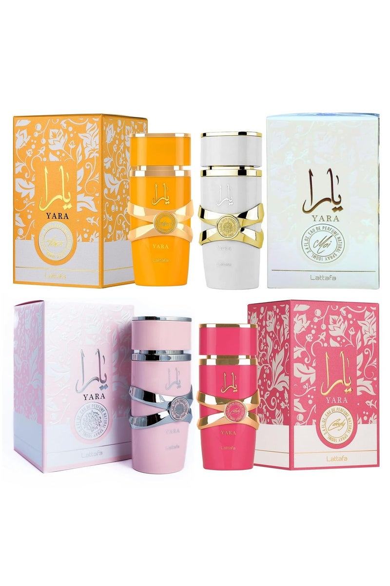 Lattafa Yara Gentleness (3.4 fl oz (4 pack, Yara Collection) - Image 2