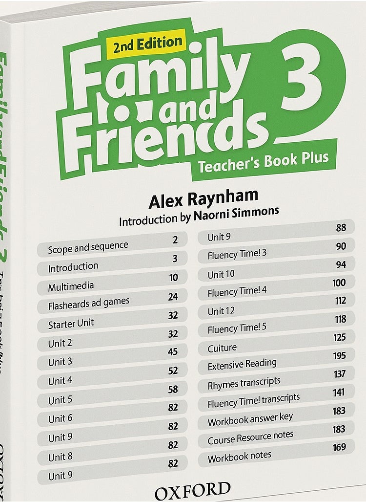 Family and Friends 3 – Teacher’s Book Plus (2nd Edition)  - Image 1