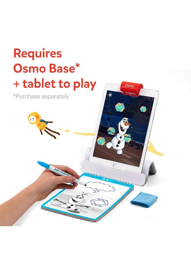 أوسمو أوزمو - سوبر ستوديو ديزني فروزن 2 - للأعمار من 5 إلى 11 عامًا - تعلم الرسم - لأجهزة iPad أو Fire Tablet - ألعاب تعليمية تعليمية - هدايا ألعاب STEM للأطفال، أولاد وبنات - للأعمار من 5 إلى 11 عامًا (يتطلب قاعدة أوزمو) - Image 2