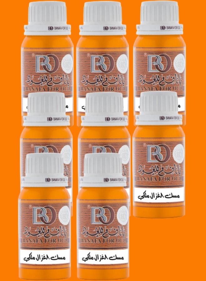 بانافع 8 قطع بانافع للعود زيت عطرية مسك الغزال ملكي - Image 1